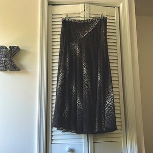 Flirty Animal Print Skirt